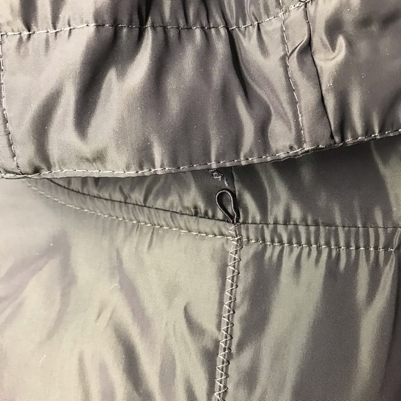 PINK MARTINI Abi Coat green metallic knit sleeves removable hood ruffle coat - Picture 10 of 17